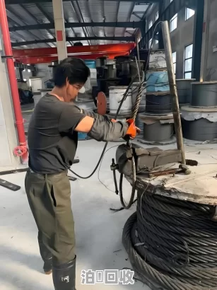 大邑专业技巧：保护二手钢丝绳涂层的5个步骤